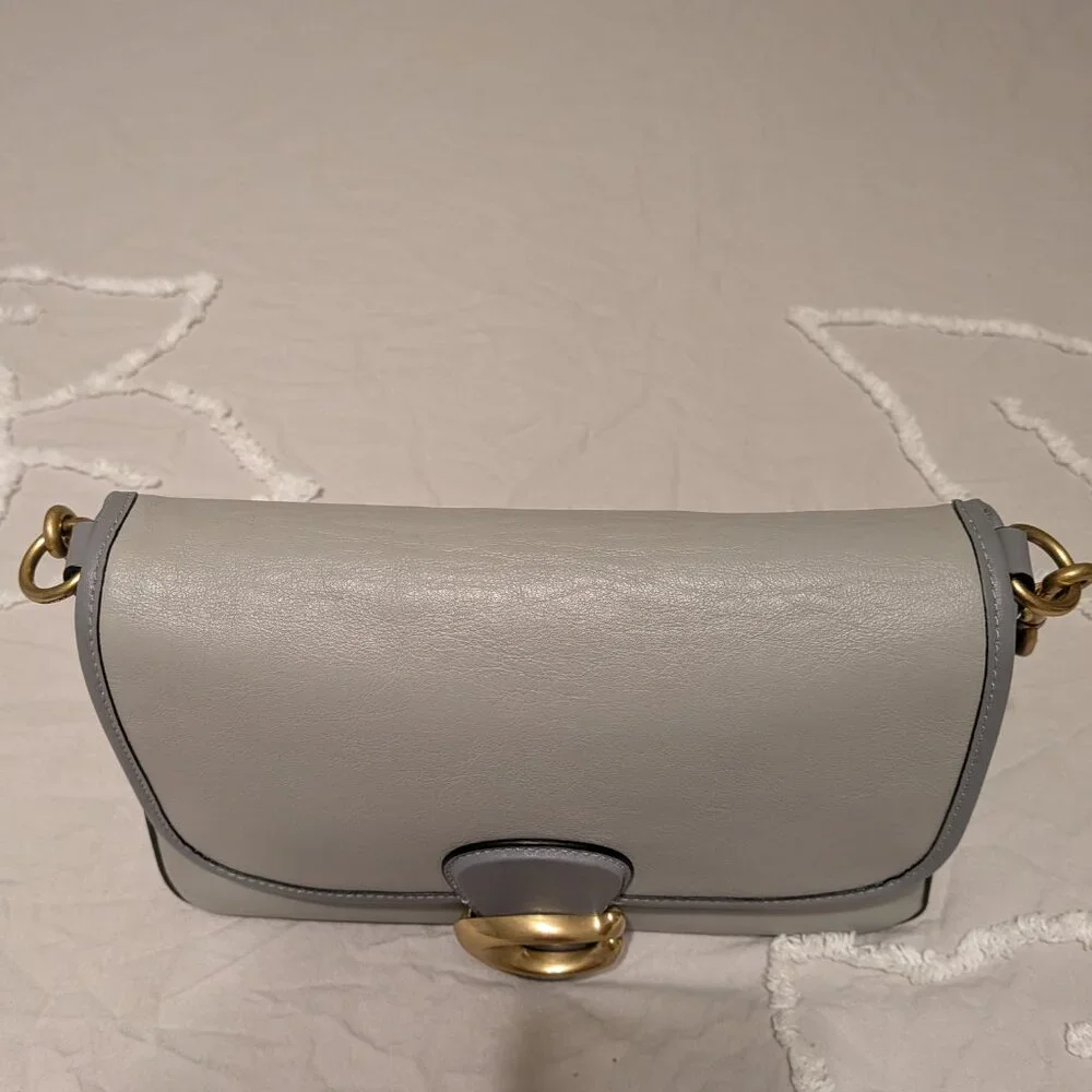 Coach Soft Tabby in Dove Gray - Picture 8 of 16